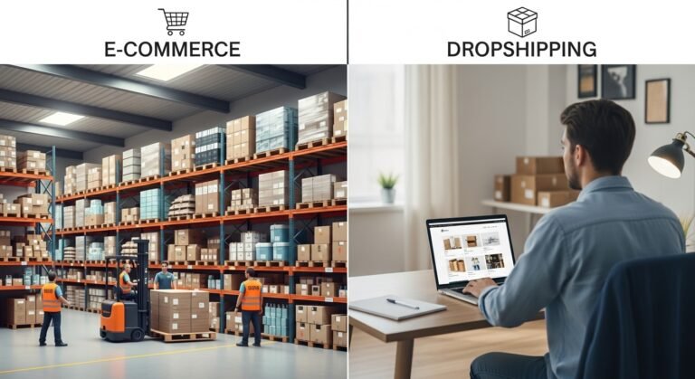 Difference Between Ecommerce and Drop