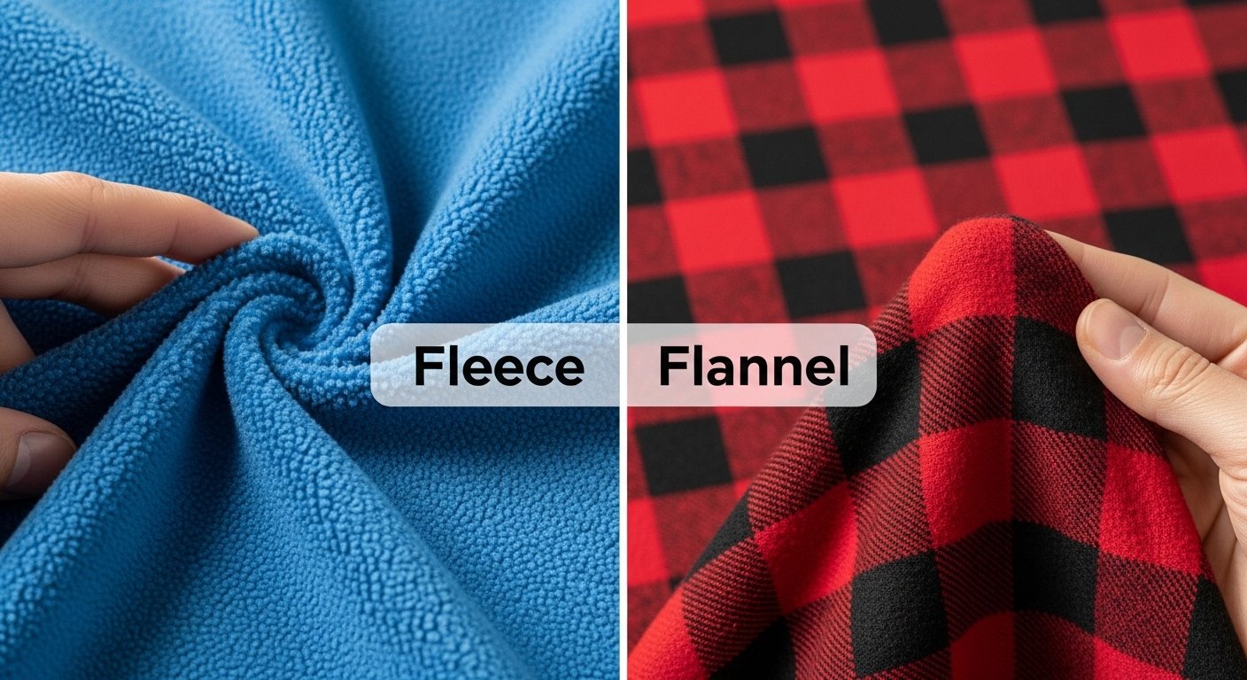 Difference Between Fleece and Flannel