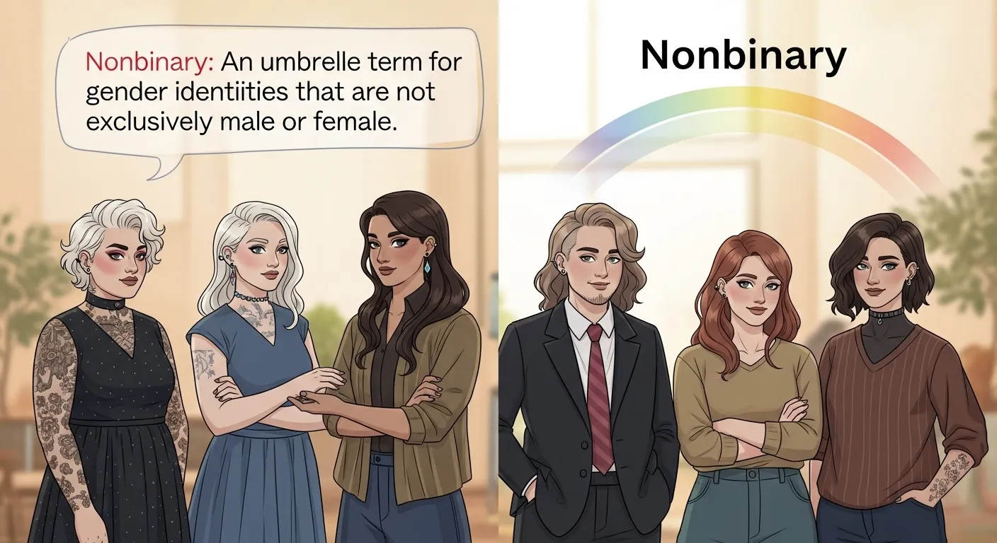 Difference Between Nonbinary and Agender