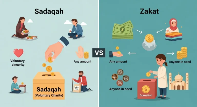 Difference-Between-Sadaqah-and-Zakat