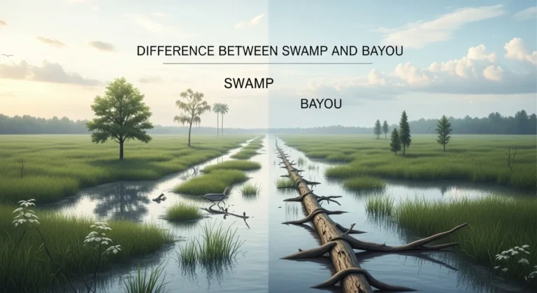 Difference Between Swamp and Bayou