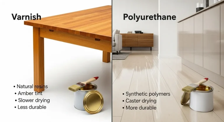 Difference Between Varnish and Polyurethane