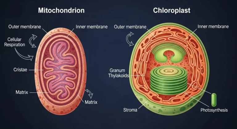 Difference Between Mitochondria and Chloroplast