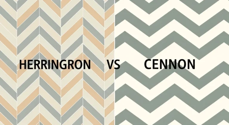 Difference Between Herringbone and Chevron