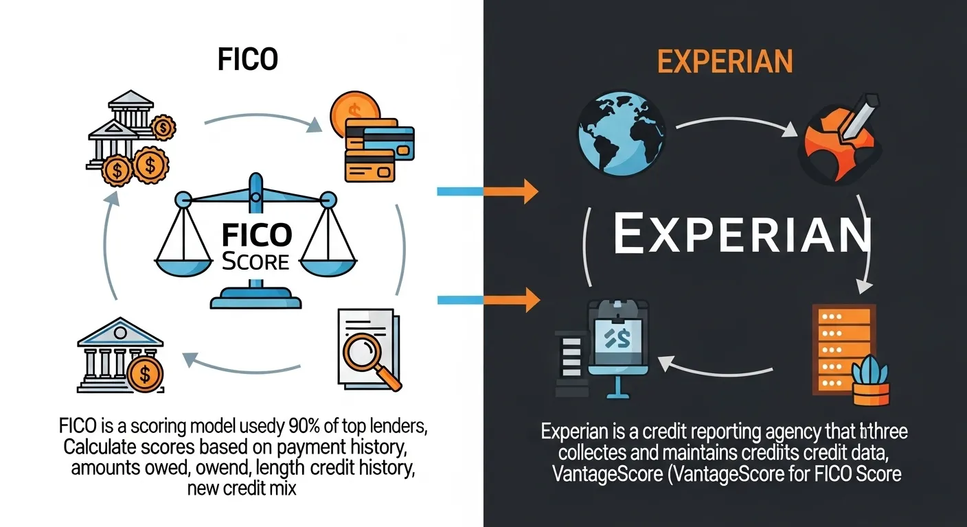 Difference Between FICO and Experian