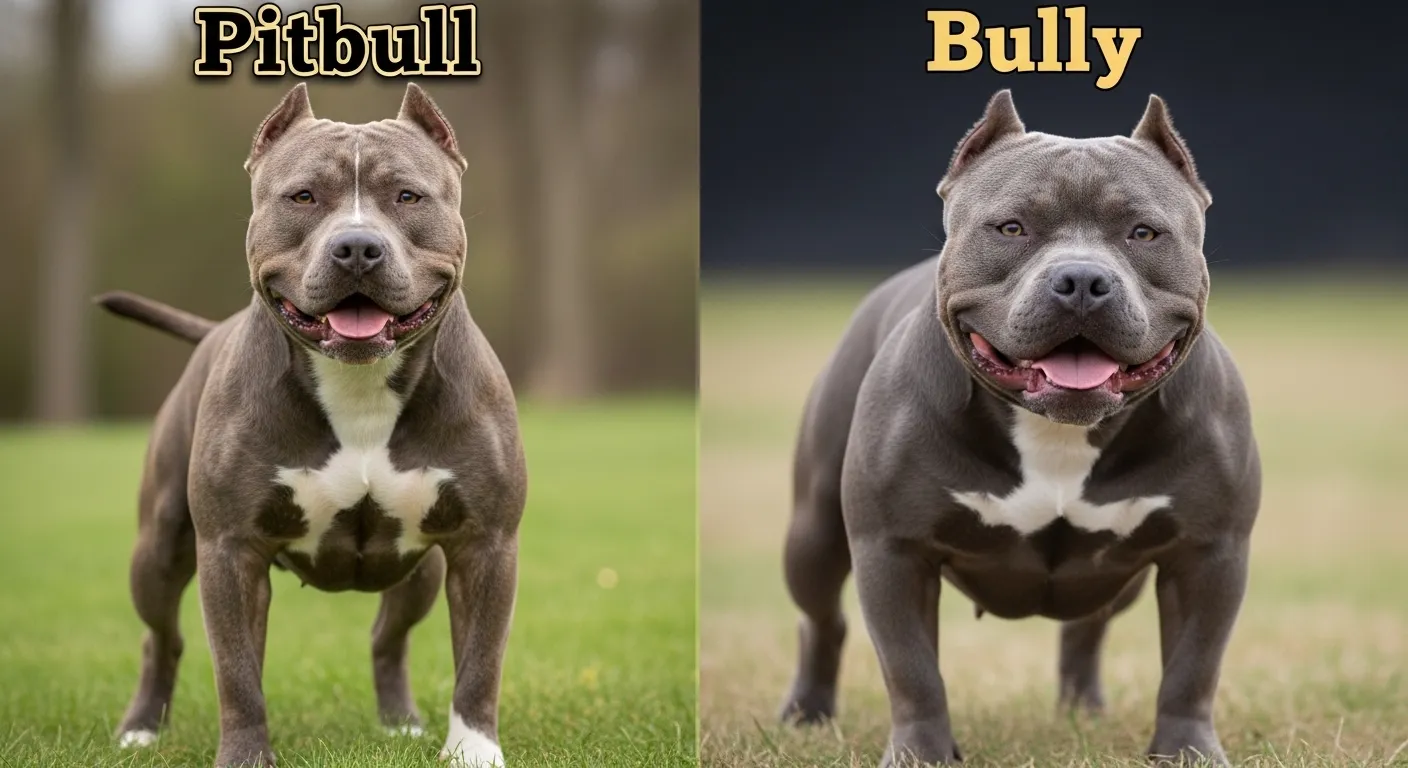 difference between pitbull and bully