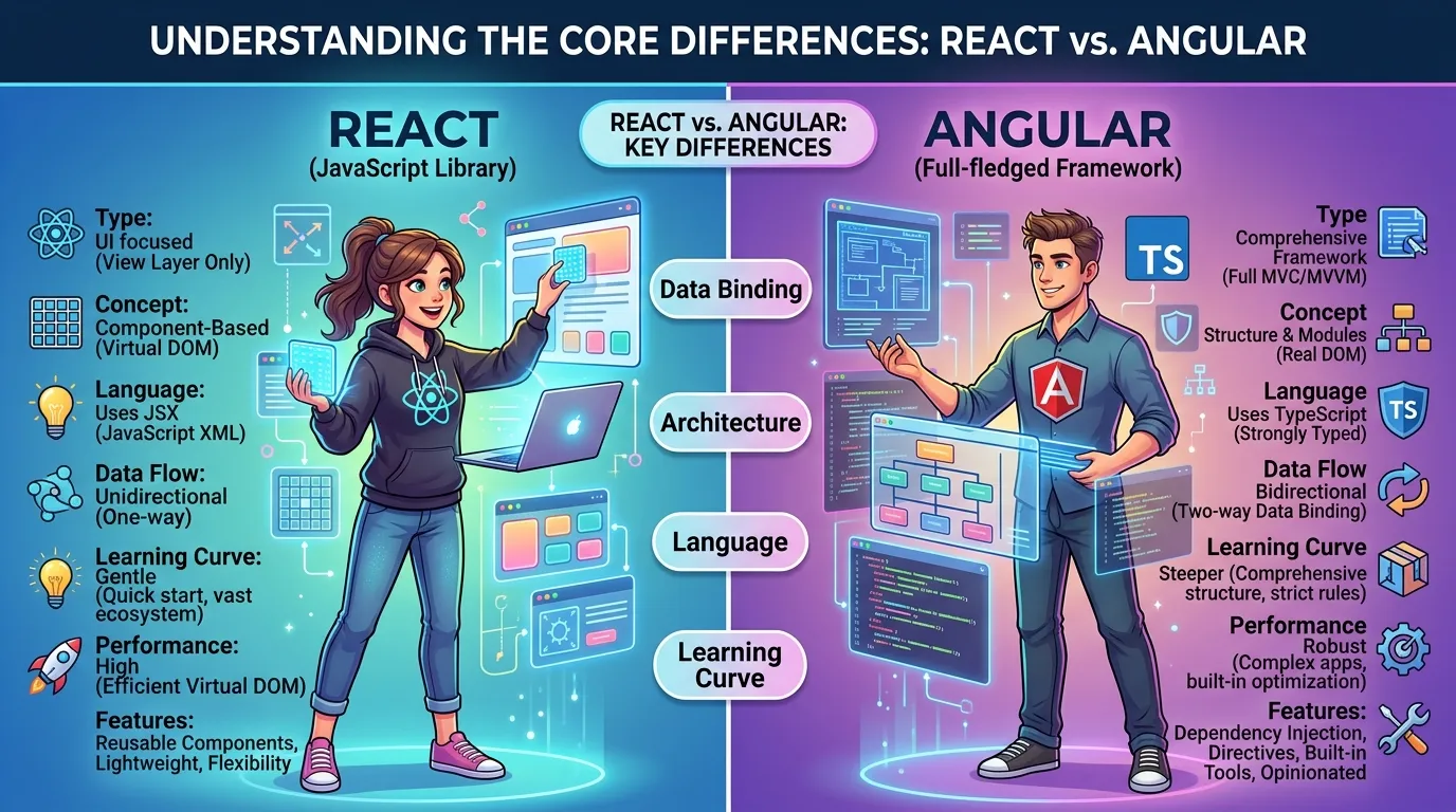 Difference-Between-React-and-Angular